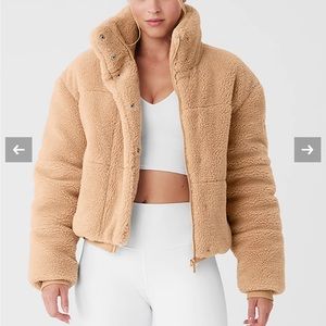 Alo Sherpa Snow Angel Puffer Jacket